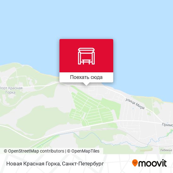 Карта Новая Красная Горка