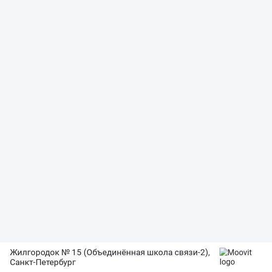 Карта Жилгородок № 15 (Объединённая школа связи-2)