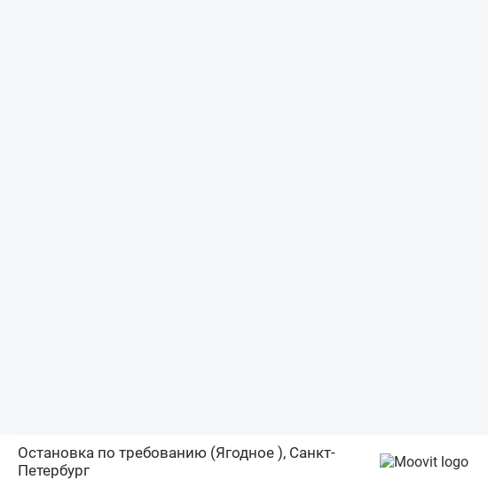 Карта Остановка по требованию (Ягодное )