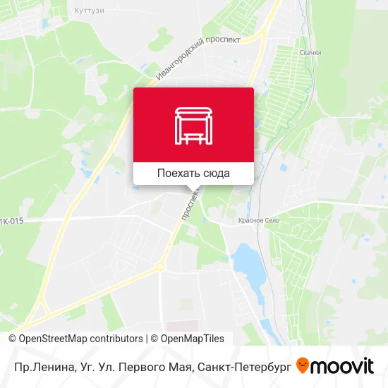 Карта Пр.Ленина, Уг. Ул. Первого Мая
