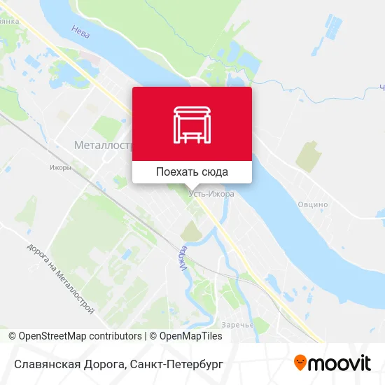 Карта Славянская Дорога