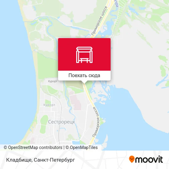 Карта Кладбище