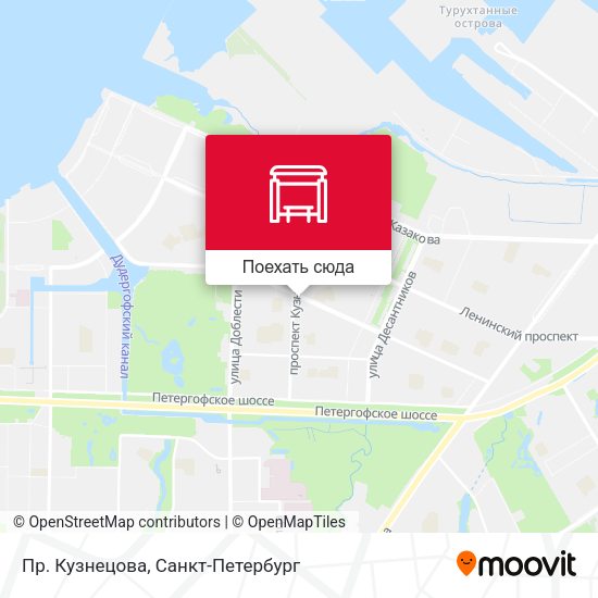 Карта Пр. Кузнецова