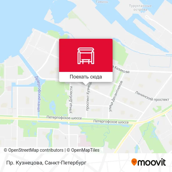 Карта Пр. Кузнецова