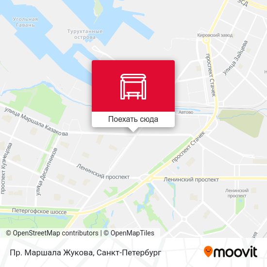 Карта Пр. Маршала Жукова