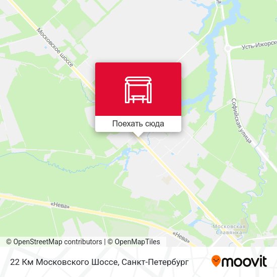 Карта 22 Км Московского Шоссе