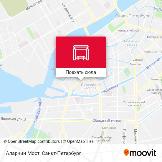 Карта Аларчин Мост