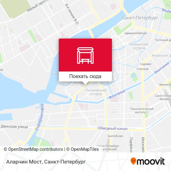 Карта Аларчин Мост