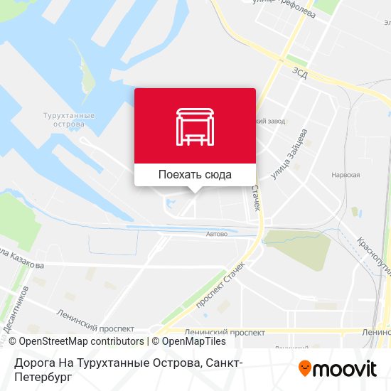 Карта Дорога На Турухтанные Острова