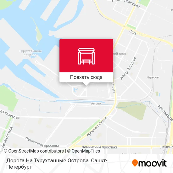Карта Дорога На Турухтанные Острова