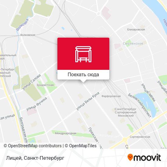 Карта Лицей