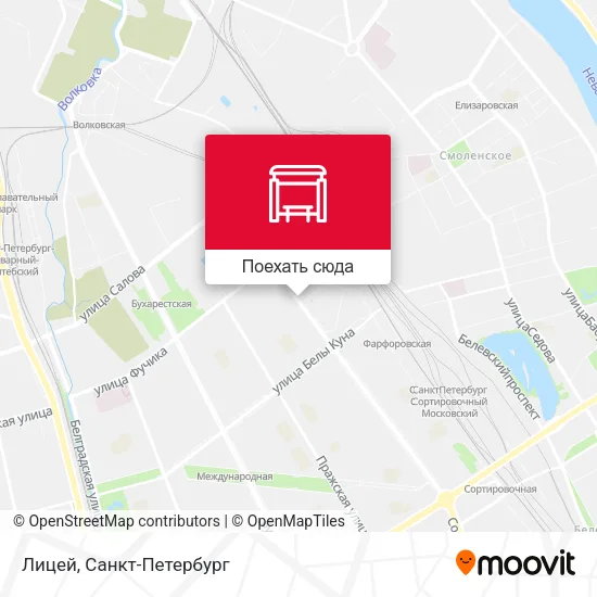 Карта Лицей