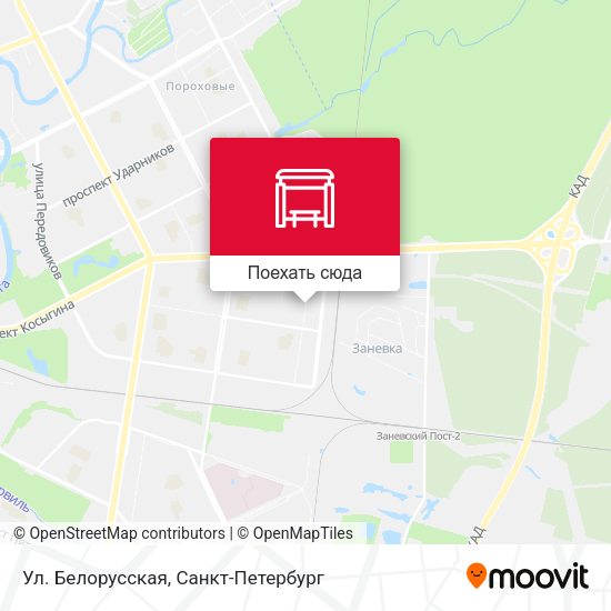 Карта Ул. Белорусская