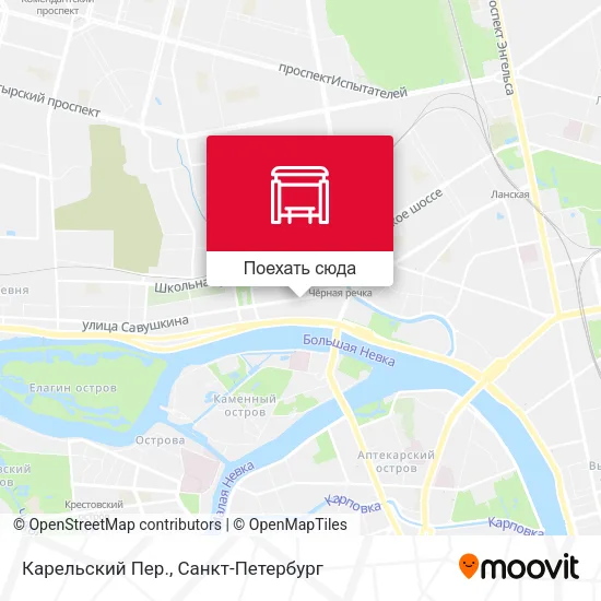 Карта Карельский Пер.