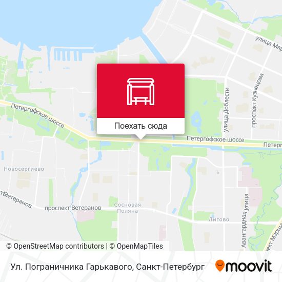 Карта Ул. Пограничника Гарькавого