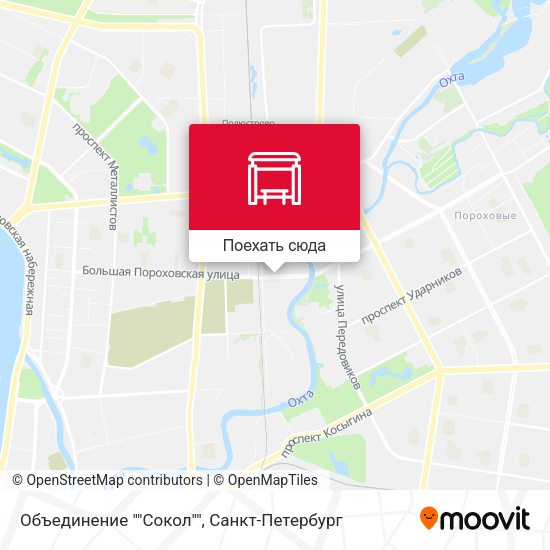 Карта Объединение ""Сокол""