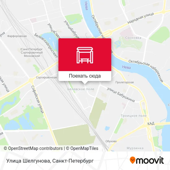 Карта Улица Шелгунова