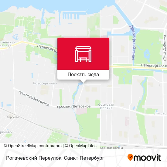 Карта Рогачёвский Переулок