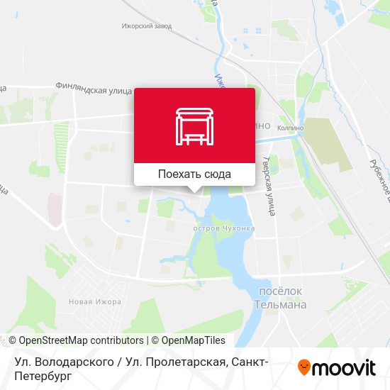 Карта Ул. Володарского / Ул. Пролетарская