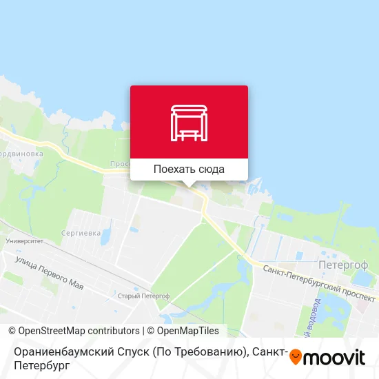 Карта Ораниенбаумский Спуск (По Требованию)