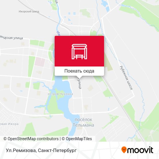 Карта Ул.Ремизова