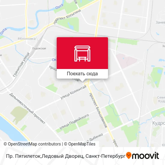 Карта Пр. Пятилеток,Ледовый Дворец