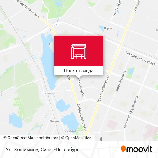 Карта Ул. Хошимина