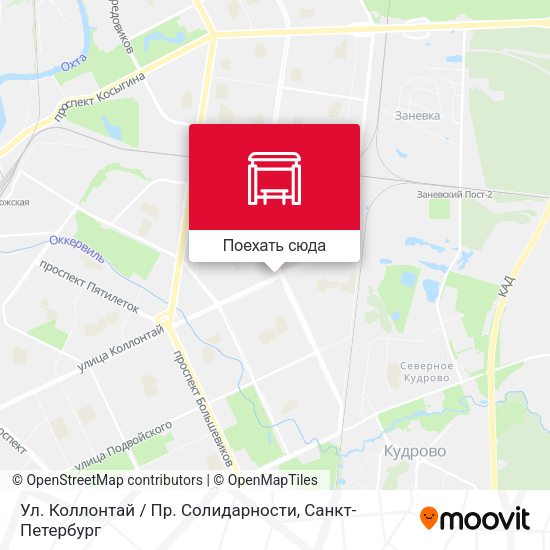 Карта Ул. Коллонтай / Пр. Солидарности