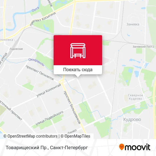 Карта Товарищеский Пр.