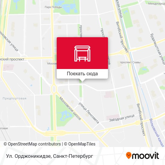 Карта Ул. Орджоникидзе