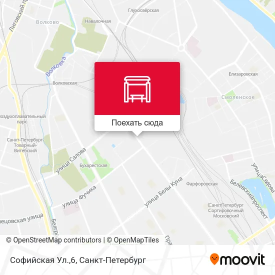 Карта Софийская Ул.,6