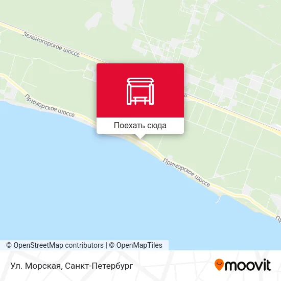 Карта Ул. Морская