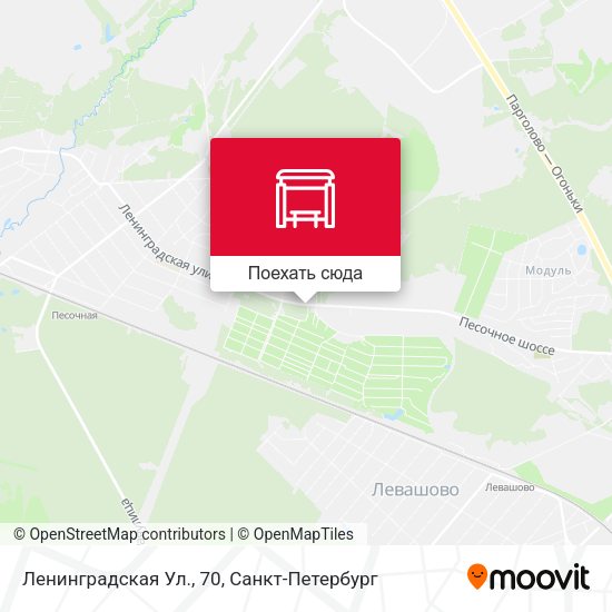 Карта Ленинградская Ул., 70