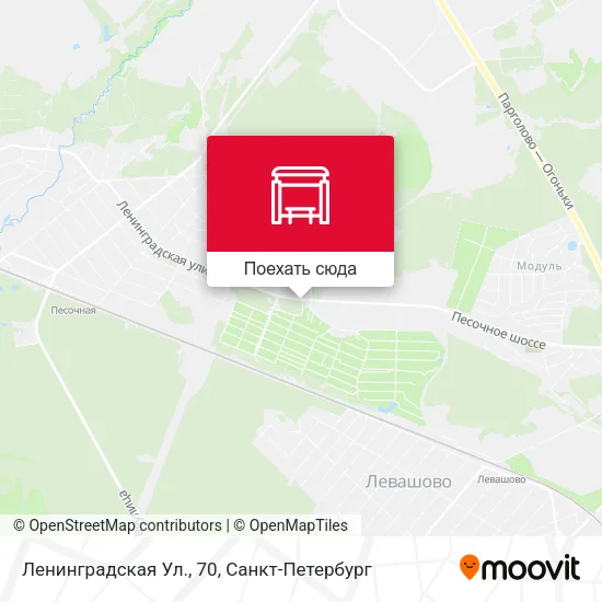 Карта Ленинградская Ул., 70