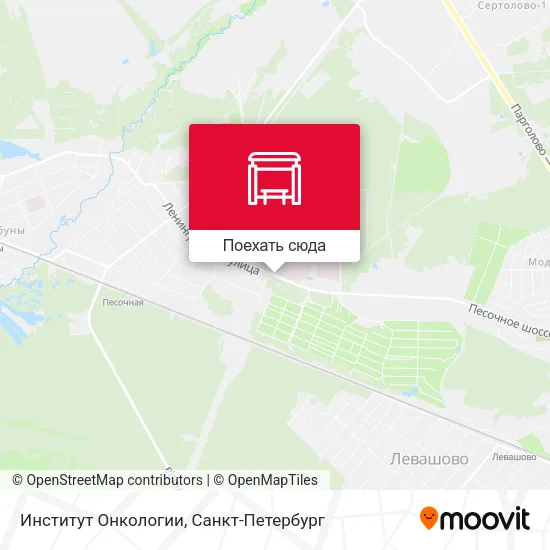 Карта Институт Онкологии