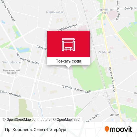 Карта Пр. Королева