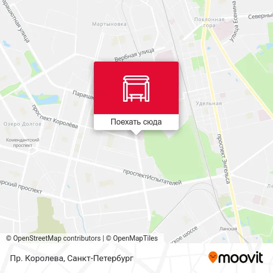 Карта Пр. Королева