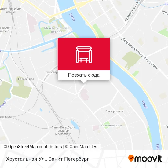 Карта Хрустальная Ул.