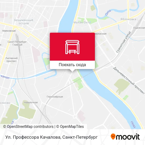 Карта Ул. Профессора Качалова