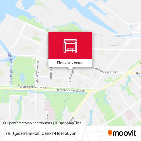 Карта Ул. Десантников