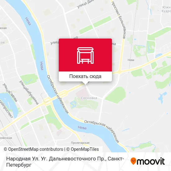Карта Народная Ул. Уг. Дальневосточного Пр.