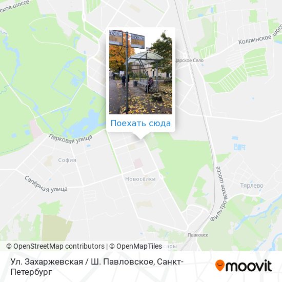 Карта Ул. Захаржевская / Ш. Павловское