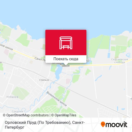 Карта Орловский Пруд (По Требованию)