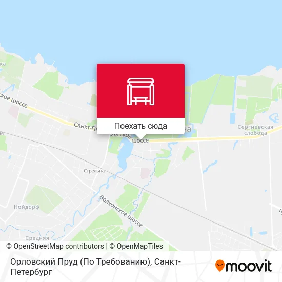Карта Орловский Пруд (По Требованию)