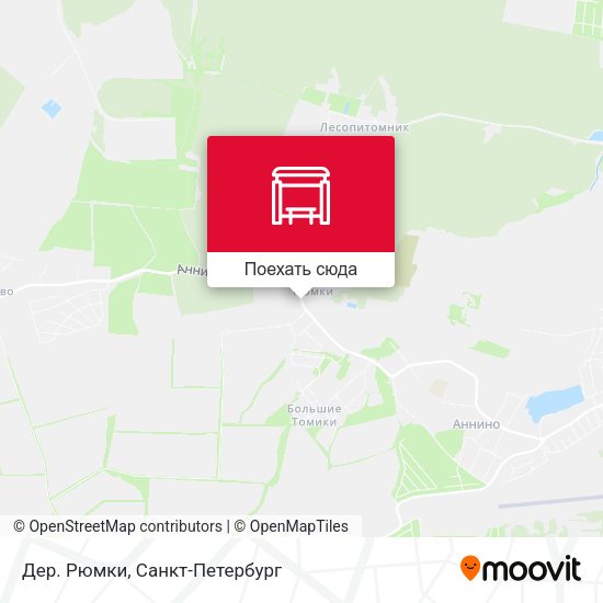 Карта Дер. Рюмки