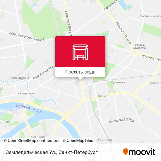 Карта Земледельческая Ул.