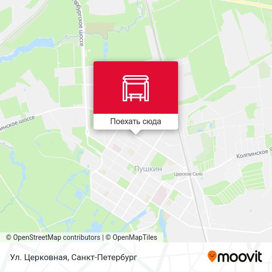 Карта Ул. Церковная