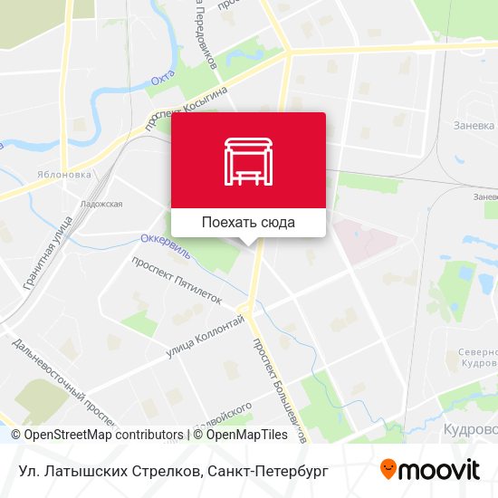 Карта Ул. Латышских Стрелков