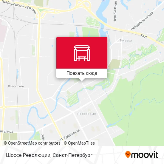 Карта Шоссе Революции
