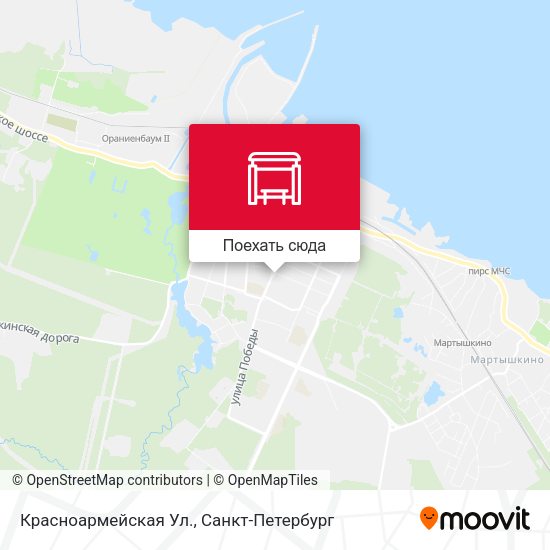 Карта Красноармейская Ул.